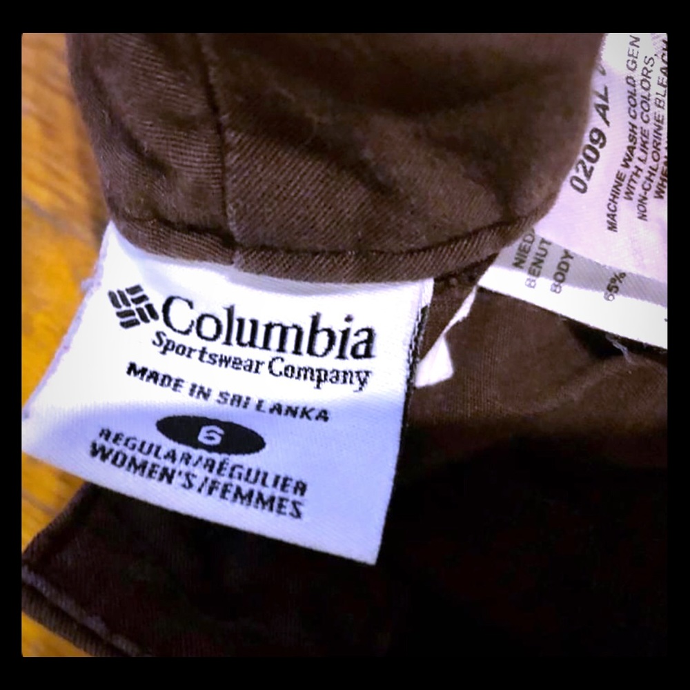 Colombia size 6, bell bottom slacks & large shorts